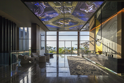 Caesars Palace Bluewaters Dubai Reception and Lobby